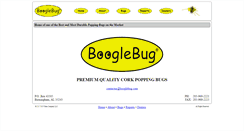 Desktop Screenshot of booglebug.com